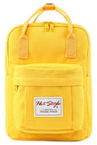 Bestie 12" Cute Mini Small Backpack Purse Travel Bag - Yellow
