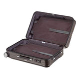 RIMOWA Lufthansa AirLight Premium Collection Multiwheel L Trolley with RIMOWA Electronic Tag, Anthracite Brown 62.5L