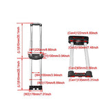 Homeswitch Travel Luggage Telescopic Handle Replacement Spare Parts Suitcase Pull Drag Rod (G003#)