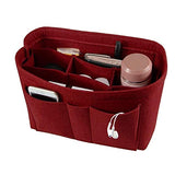 Felt Makeup Bag Organizer Insert Bag Handbag Organizer Insert Multi-functional Travel Cosmetic