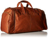 Piel Leather Sports Duffel, Saddle, One Size