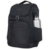 Kenneth Cole Reaction Top Zip Laptop with USB Port (RFID) Backpack, Black One Size