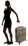 Lily Bloom Hardside 28" Large Design Pattern Spinner Luggage For Woman (28in, What A Hoot)