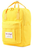 Bestie 12" Cute Mini Small Backpack Purse Travel Bag - Yellow