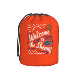 Welcome To The Swamp Florida Gator Gators Fishing Cosmetic Bags Waterproof Portable Drawstring Toiletry Bag Makeup Bags