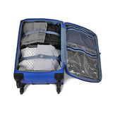 Delsey Luggage Helium Sky 2.0 21" Carry-On Expandable Spinner Trolley (Blue)
