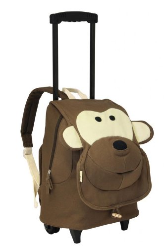 Ecogear Ecozoo Kids Rolling Monkey, Brown, One Size