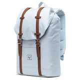 Herschel Supply Co. Retreat Mid-Volume Ballad Blue Pastel Crosshatch One Size