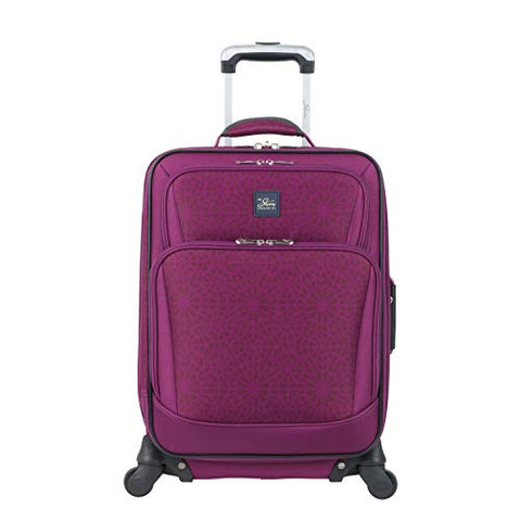 Skyway Epic 20" Expandable Carry-On Spinner Berry Tile