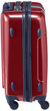 Tommy Hilfiger Lochwood 21 Inch Spinner Carry-On Luggage, Burgundy, One Size