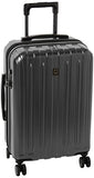 Delsey Luggage Helium Titanium Carry-On Exp Spinner Trolley Metallic, Graphite, One Size