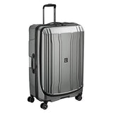 DELSEY Paris Luggage Cruise Lite Hardside 2.0 29" Checked Expandable Suitcase, Platinum