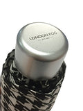 London Fog Ultra Mini Manual Umbrella,  Houndstooth