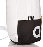 adidas Linear Mini Backpack White/Black/Gold, One Size