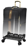 London Fog Langley 29" Expandable Spinner, Black