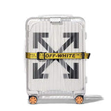 Rimowa X Off-White Iata Cabin Size Transparent White