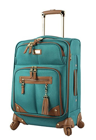 Steve Madden Luggage Carry On 20" Expandable Softside Suitcase With Spinner Wheels (20In, Harlo