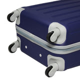 Dejuno Neato 3-Piece Hardside Spinner Combination Lock Luggage Set, Navy