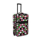 World Traveler Expandable Upright Luggage Set, New Multi Dot