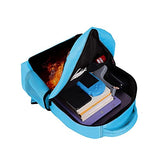 LORVIES Hot Soccer Ball Fires Flame Sports Backpack Kids School Book Bags for Elementary Primary Schooler for Boys