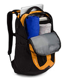 The North Face Recon Laptop Backpack, Summit Gold Ripstop/TNF Black, One Size