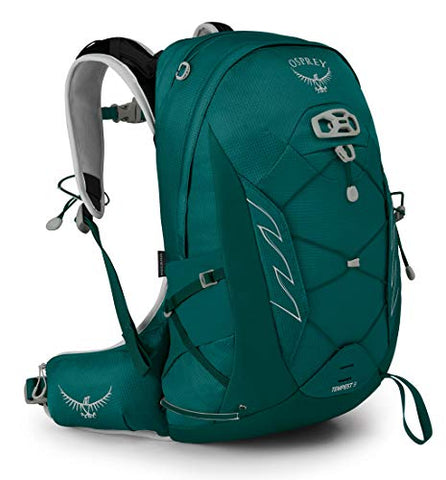 Osprey Women's Tempest 9 Hiking Backpack, Jasper Green, Medium/Large