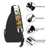 Sam Trick Or Treat Casual Messenger Bag Shoulder Bag Small Body Large Capacity Backpack Travel and Hiking Fashion Shoulder Bag