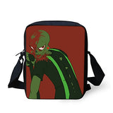 Thikin Zombie Pattern Women Cross Body Shoulder Bag For School Travel