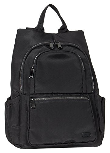 Lug Women'S Hatchback Mini Backpack, Brushed Black, One Size