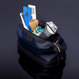 Vetelli Leo Leather Toiletry Bag for Men - Dopp Kit - Handmade for Travelling Vacations and