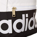 adidas Linear Mini Backpack White/Black/Gold, One Size