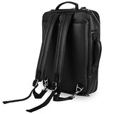 Lencca Quadra Messenger Bag & Backpack For Microsoft Surface Book 13.5 Inch Laptops, Black