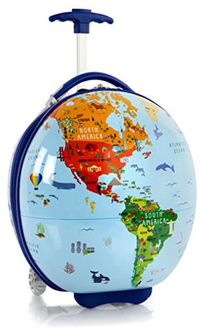 Globe Lightweight Hardside Luggage Case For Kids - 16 Inch