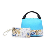 Schoolbag for High School,MeiLiio 3 Pcs/Set Fashion Studen Backpack Sets with Zipper Lunch Bag &