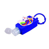 VHOPMORE Portable Empty Travel Bottles Set (5 Pack), 30 ml Leak Proof Refillable Liquid Containers Cute Cartoon Design Keychain Bottles Perfect for Travel, Outdoor Activities, Shcool