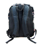 Betty Boop Microfiber Large Backpack with 16 Inches Height (Black w/Key Ring)