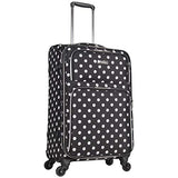 Heritage Travelware Albany Park 24" 600d Polka Dot Polyester Expandable 4-wheel Spinner Checked