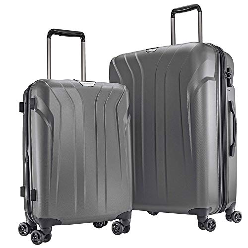 Samsonite Cruise PC-Lite Hardside 2 Piece Set Charcoal