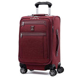 Travelpro Luggage Platinum Elite 20" Carry-On Expandable Business Spinner W/Usb Port, Bordeaux