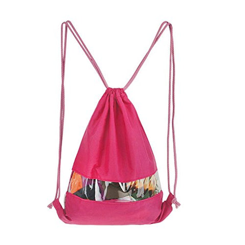 FakeFace Durable Waterproof Nylon Beach Swimming Clothing Shoes Towel Kids Toys Drawstring