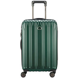 Delsey Paris Chromium Lite 21-Inch Spinner Carry-On With Expansion (Emerald Green)