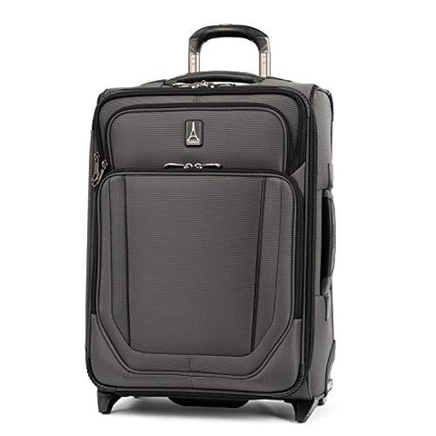 Travelpro Crew Versapack Max Carry-on Exp Rollaboard, Titanium Grey