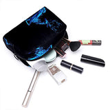 LEVEIS Starlight Deer Makeup Bag Cosmetic Bags Toiletry Travel Organizer for Women, Portable Storage Organzier for Cosmetics, Make Up Tools, Toiletries