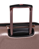 it Girl 21.5" Sparkle 8 Wheel Hardside Expandable Spinner with TSA Lock, Black