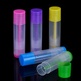 Premium Vials, 50 pcs, Multi-Color Empty Lip Balm Containers - Make Your Own Lip Balm, Empty