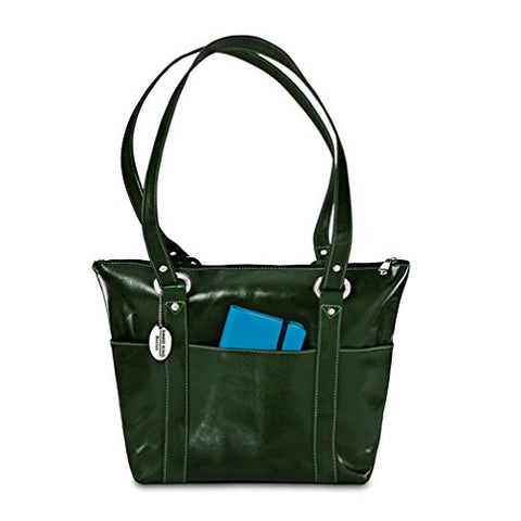 David King & Co. Florentine 6 Pocket Shopper 3543 Red, Green, One Size