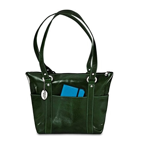 David King & Co. Florentine 6 Pocket Shopper 3543 Red, Green, One Size