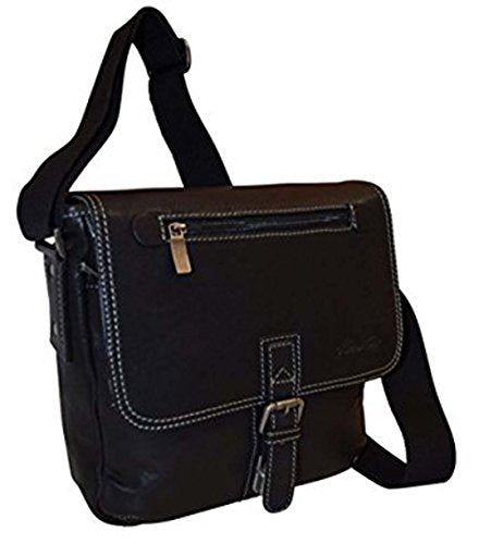 Kenneth Cole "A Perfect Op-Port-unity" Full Grain Cowhide Leather Single Gusset Flapover Tablet