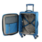 Samsonite Patrono Spinner Unisex Small Blue Polyester Luggage Bag 108104-1090