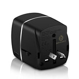 Bonazza Universal International Travel Adapter Kit With 4Amps 4 Usb Ports - Uk, Us, Au, Europe